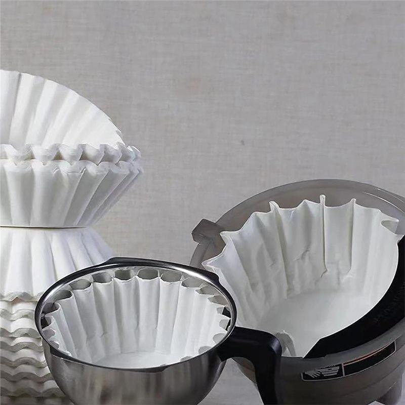 ABBP-Commercial Coffee Filters Large Coffee Filters 100 Pcs 5-6-Cup Premium Quality Big & Tall Filters For Coffee Machines