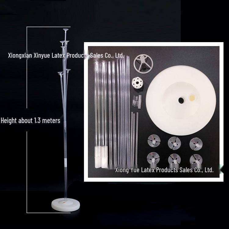 Transparent Balloon Display Stand for Events and Weddings