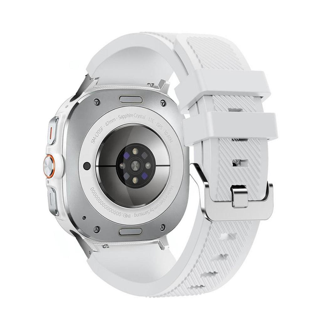 Silicone Strap for Samsung Galaxy Watch 8 40 44 46mm Sports Bracelet Quick Fit Watchband for Galaxy Watch 8Ultra 47mm Wrist Band