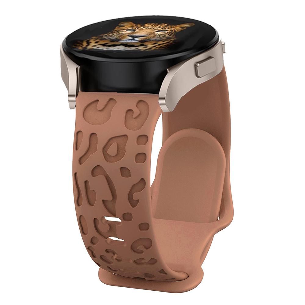 20mm Straps For Samsung Galaxy Watch 6/7/5/4/classic/5 pro 44mm 40mm Silicone Engraved correa Bracelet HUAWEI GT 2e 3 4 5 Band