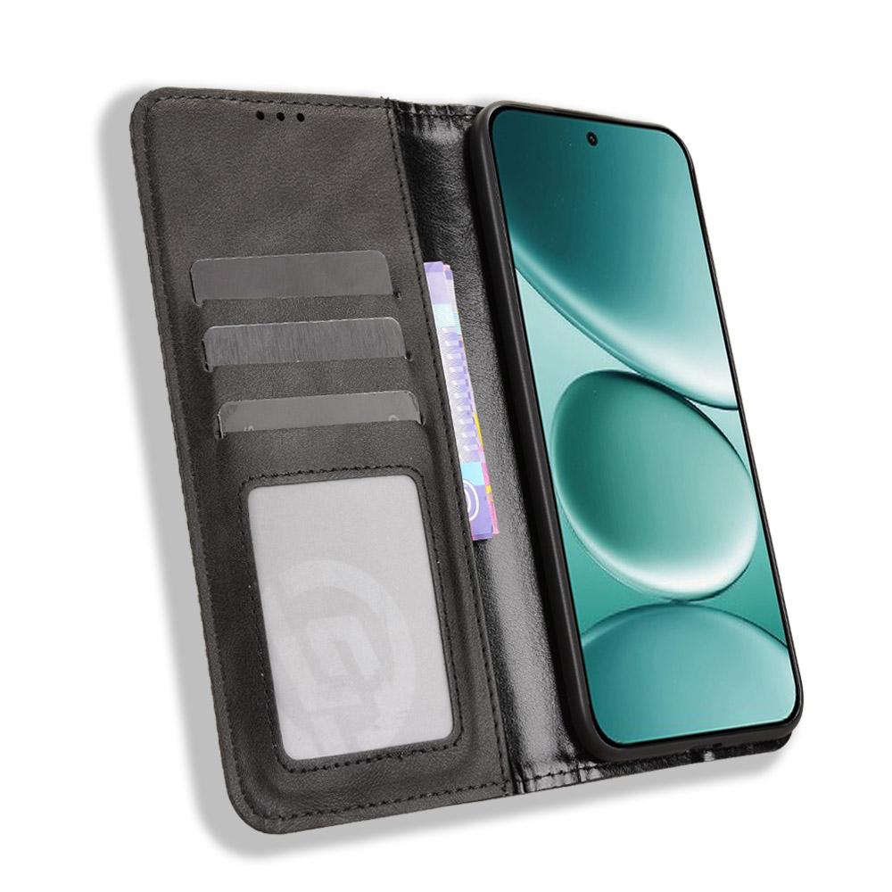 Pentru Xiaomi Redmi Note 15 Pro 5G (Global) Husa din piele suport portofel Husa telefon cu textura retro