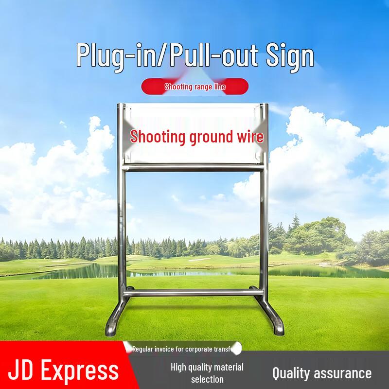 FUTLSLY Stainless Steel Field & Target Range Marking Signs