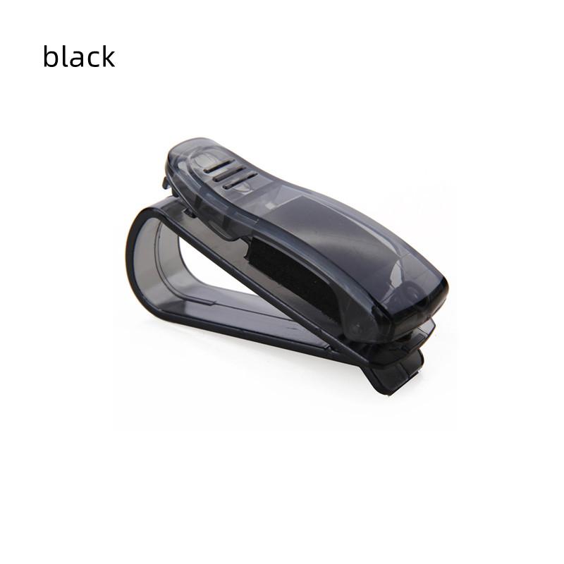 1Pc Universal Car Sun Visor Glasses Holder Clip Sunglasses Eyeglass Clip Plastic Ticket Receipt Card Clip  Auto Accessories