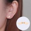 Korean Cute Forest-Style Stainless Steel Dove Stud Earrings