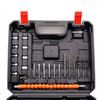 21V Multifunktionale Akku-Handbohrmaschine Set mit 24 Teilen und variabler Geschwindigkeit