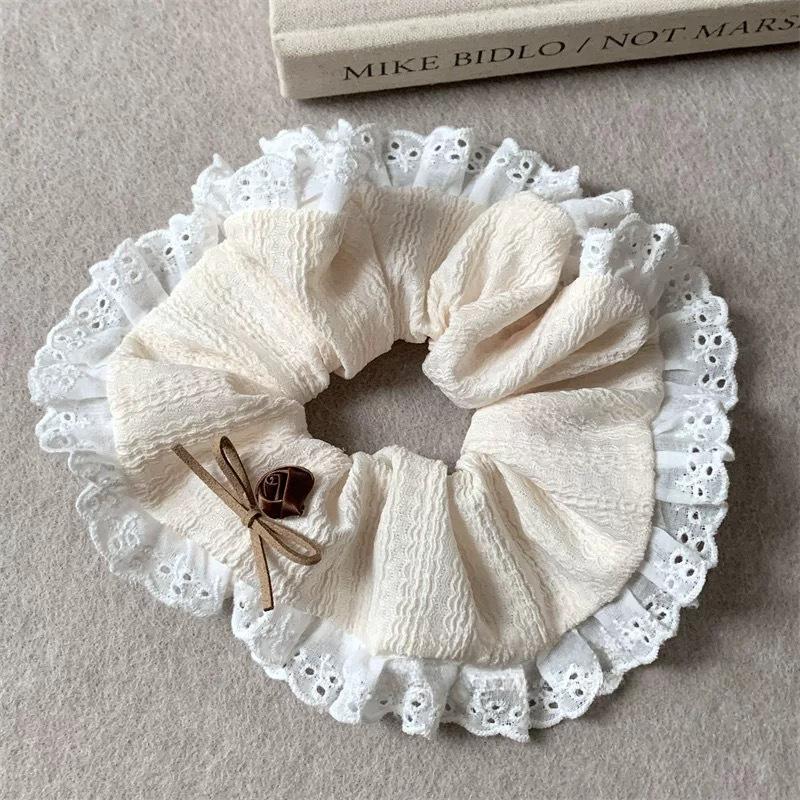 Pearl Lace Soft And Comfortable Hair Ties For Ponytail And Hair Accessories korean hair accessories