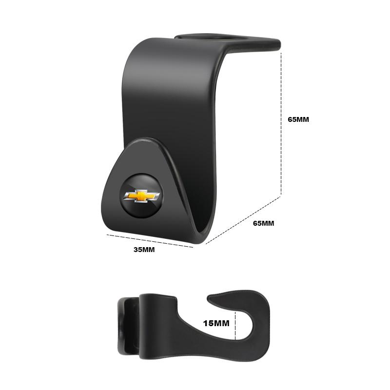 AABHM1 2Pcs Car Seat Back Hooks Auto Accessories For Chevrolet CRUZE Spark  Tracker Epica Nubira Malibu Optra Lanos SS Z71 Sail Captiva