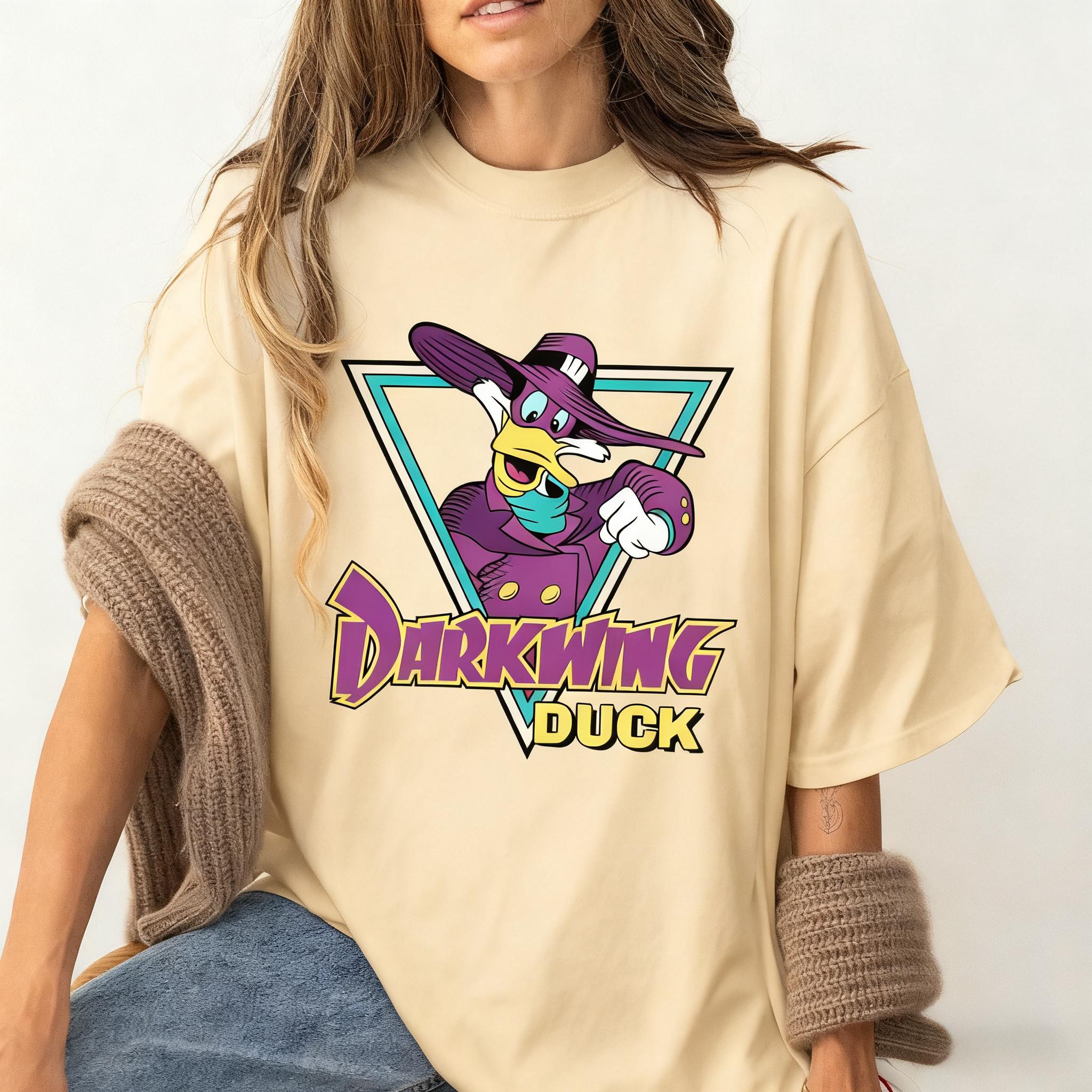 Donald Duck Club Dark Wings Duck T-shirt Dark Wings Duck Shirtland Family Shirt Magic Kingdom Birthday Gift Travel S