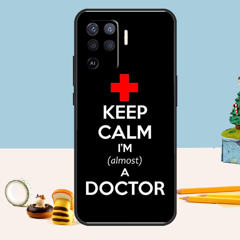 Cartoon Arzt Krankenschwester Hülle Für Oppo A54 A74 A94 A80 A60 A40 A18 A38 A58 A78 A98 A96 A76 A16 A15 A17 A57 A5 A6 Pro