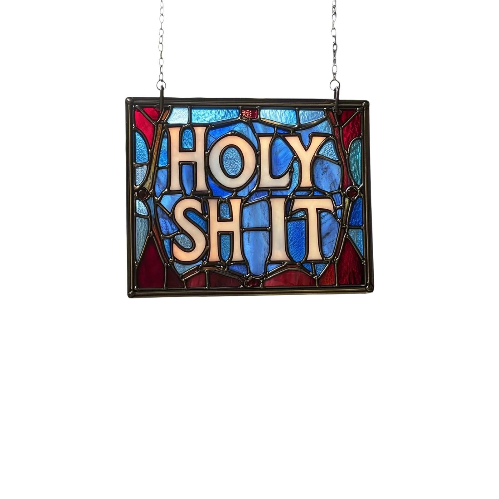 Плоский цветной готический подвесной знак, акриловое украшение окна, креативный подвесной знак для украшения дома One Size