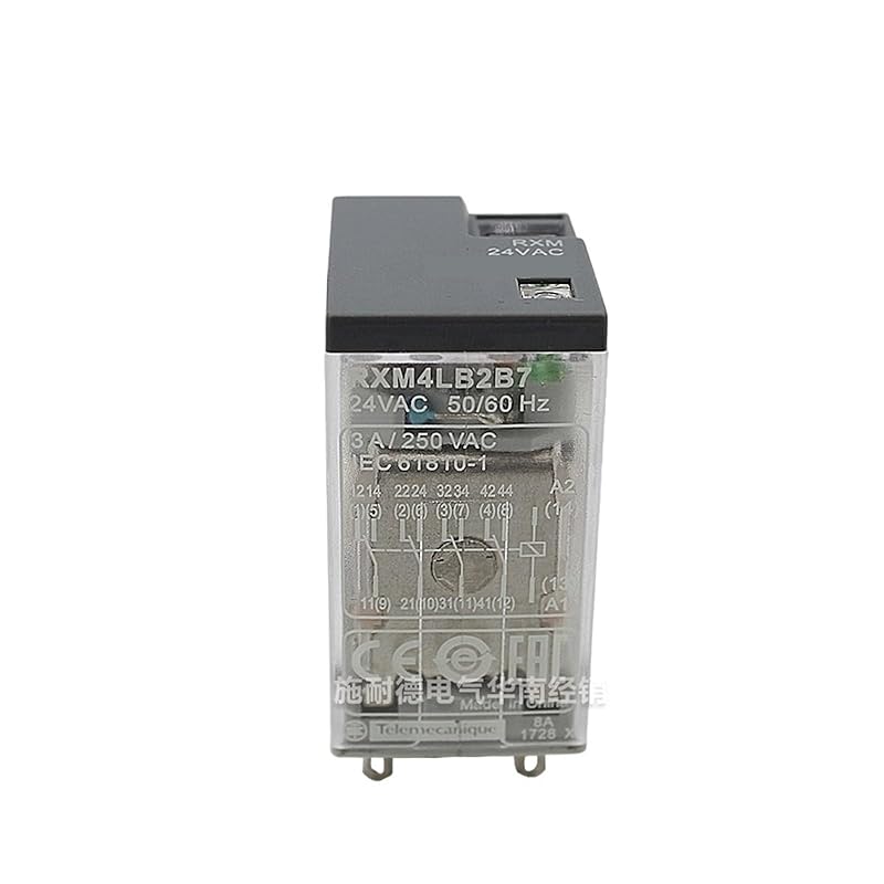Original Export Small Type Relay Set 8 feet 2 Open 2 Closed RXZE1M2C Base + RXM2L Universal Economic Base (Size : B2BD DC24V)