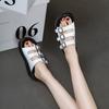 Women Wearing Beach Sandals In the Summer of 2025 New Thick-soled Versatile Women's Casual Belt Buckle Cool Slippers Open Toe