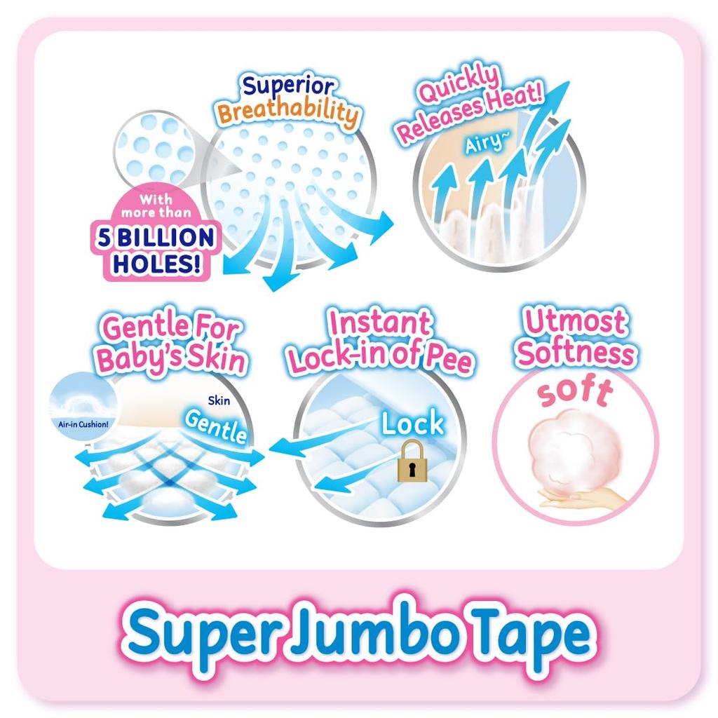 Kao Merries S 70 sheets