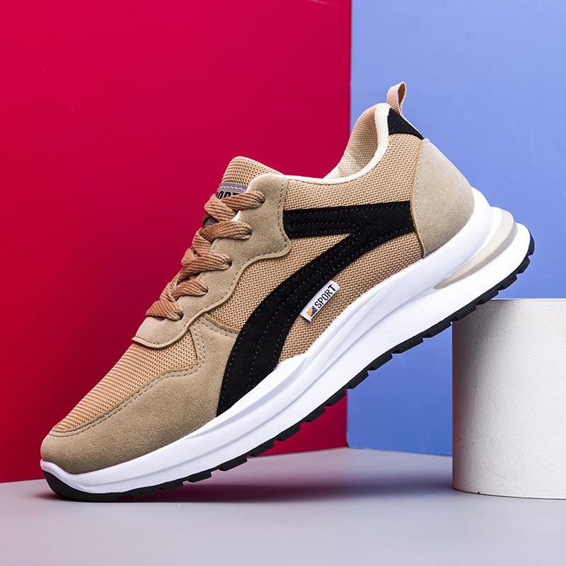 

2023 осенняя новая мужская обувь, спортивная повседневная обувь с сетчатым кружевом, мужская трендовая обувь для студентов-подростков 44