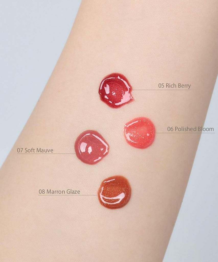 Petal Blooming Gloss 06 Polished Bloom Lippen Hochreines Rosa zu/ein Glanz, Pigmentiert,