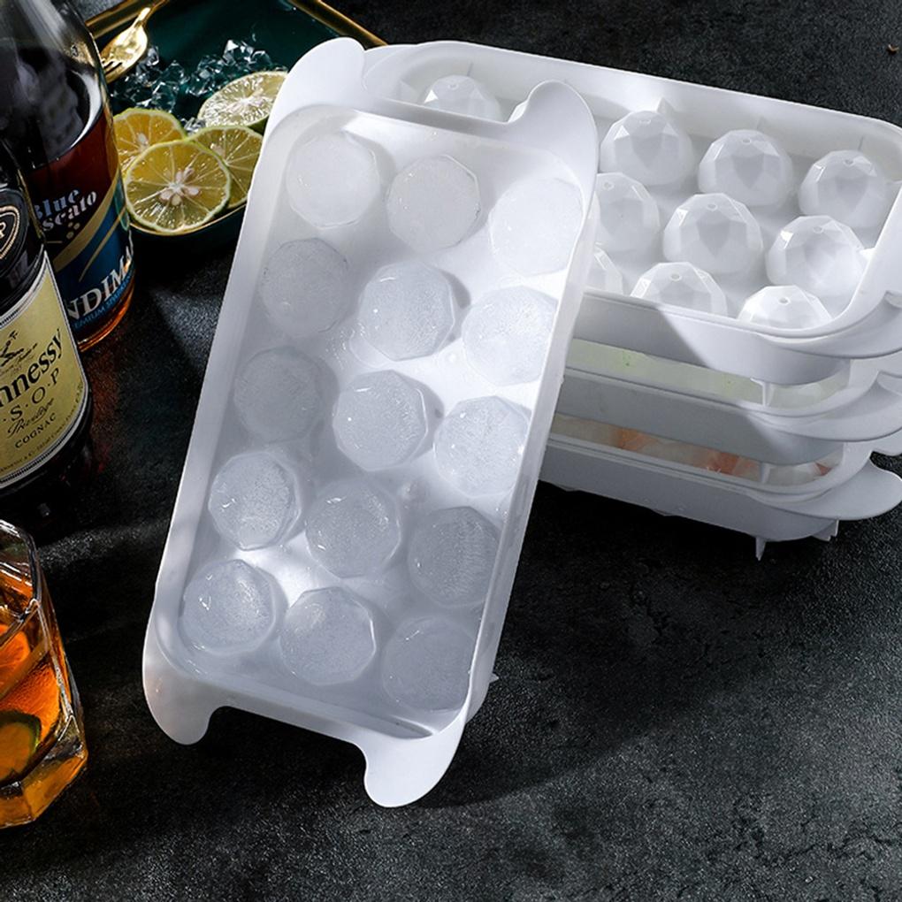 Ice Ball Ice Tray 2-piece set (15-hole ice tray)