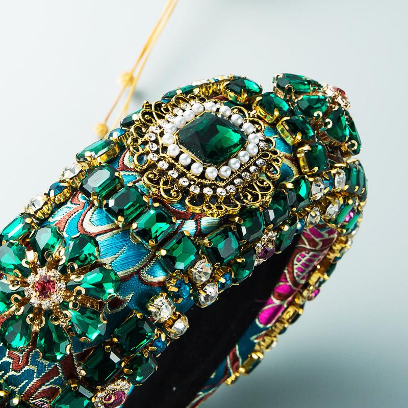 Baroque Hairbands Crystal And Diamante Hairbands Velvet HairBands Shopping And Party Elegant Headbands