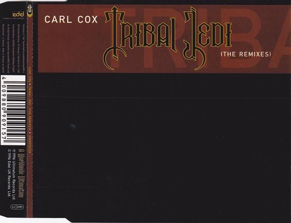 

CD CARL COX Tribal Jedi The Remixes 0090915COX Worldwide Ulti 1996 UK Electronic Instument Used