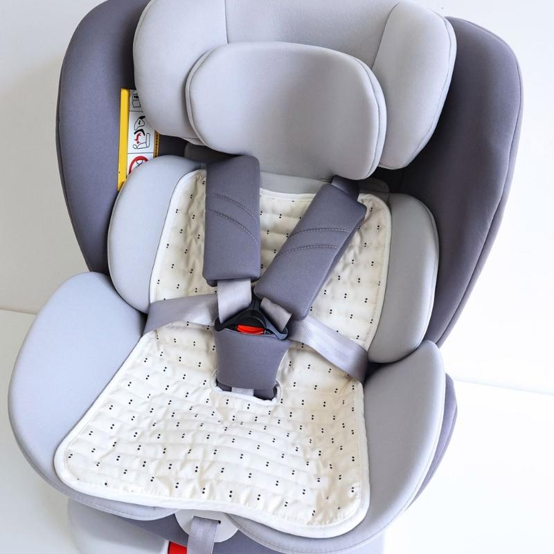 Breathable Pram Seat Pad Toddlers Newborns Strollers Seat Liner Strollers Pad Baby Infant Pushchair Cushion Quick Install