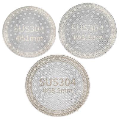 Verbessern Sie Ihr Espresso-Spiel 51mm/53 5mm/58 5mm Siebträger Puck-Siebe