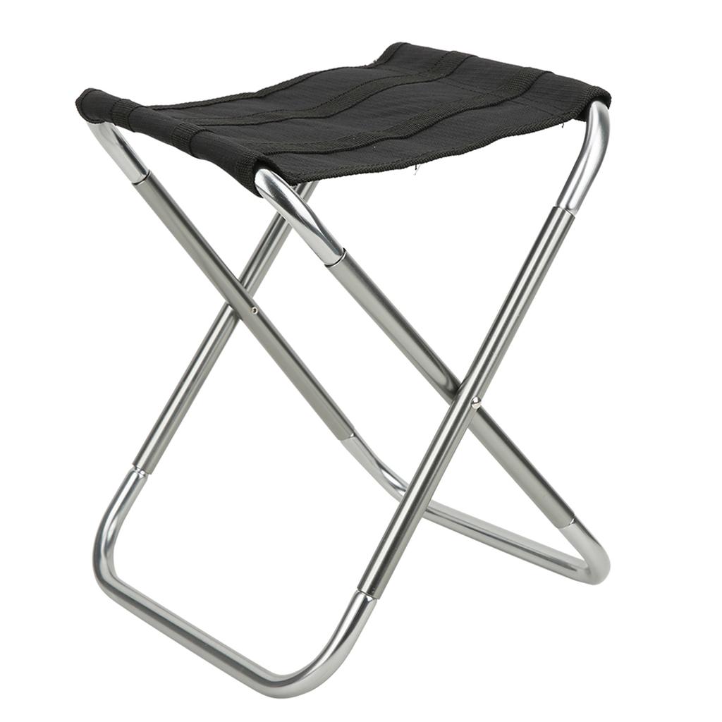 7075 Aviation Aluminum Alloy 600D Oxford Polyester Gun Color Outdoor Foldable Chair Portable