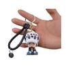 Cartoon Figure Luffy Zoro Sanji Key Chain Pendant Doll Keychain Backpack Accessories Gift ONE PIECE Lightweight Carry Portable Mini Cute