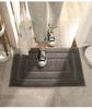 Bathroom Mat Floor Mat Indoor Non-Slip Double Frame Door Mat Resist Dirt Absorbent Bath Shower Fur Foot Mats  bathroom rug