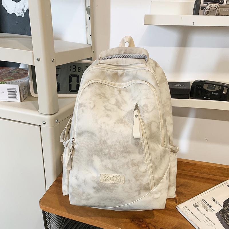 School bag new trend college student couple casual backpack style versatile youth student backpack