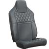 Jet Inoue COMBI Passenger Seat Cover for Toyota Black with Black 595386 '17 Profia, Thread,