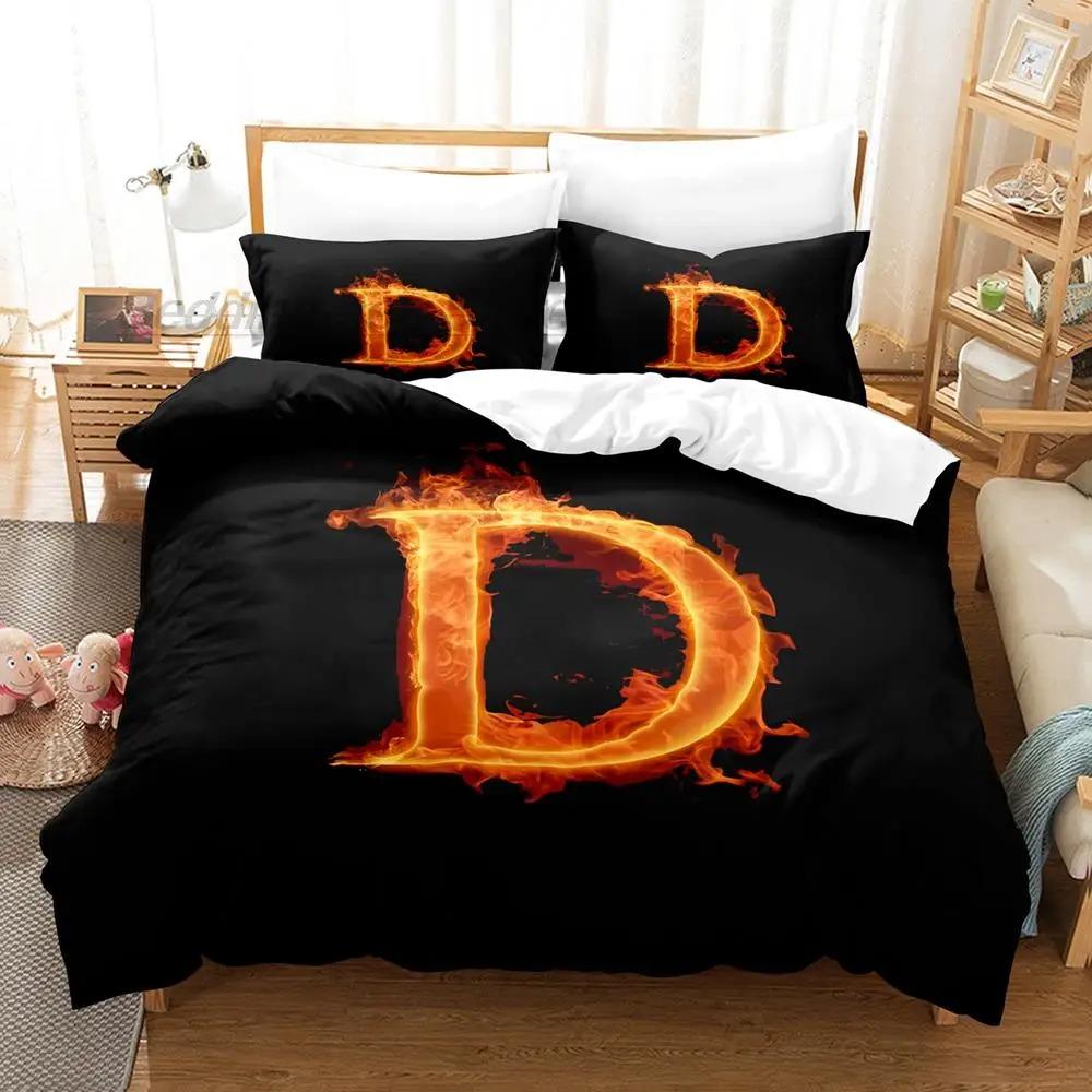 Lucky Number 3D Bedding Set Single Twin Full Queen King Size Duvet Cover Sets for Adult Kids Bedroom