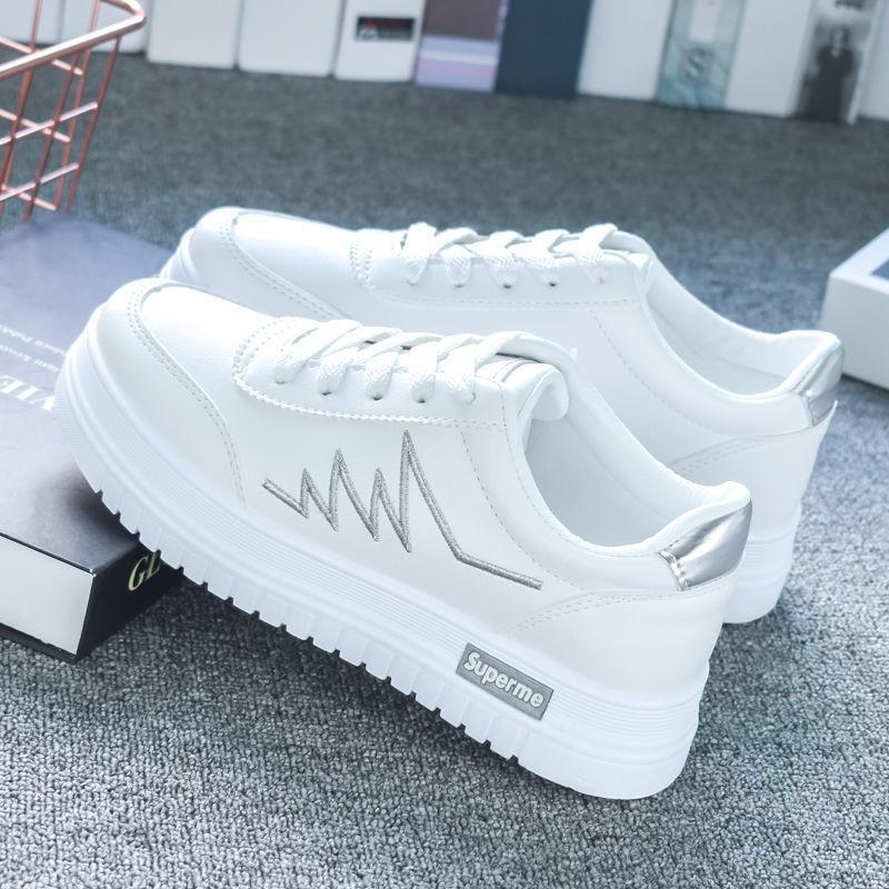 22 spring and summer new casual shoes student shoes lightweight breathable flat baseplate shoes 40