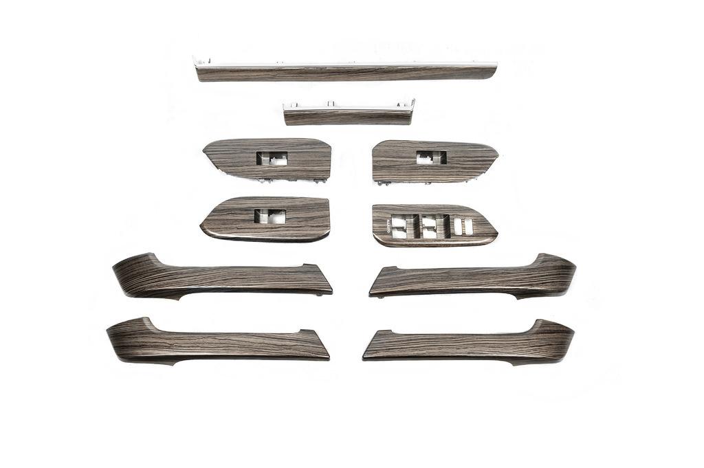 

Set of wood inserts (dark) for Toyota Land Cruiser Prado 150