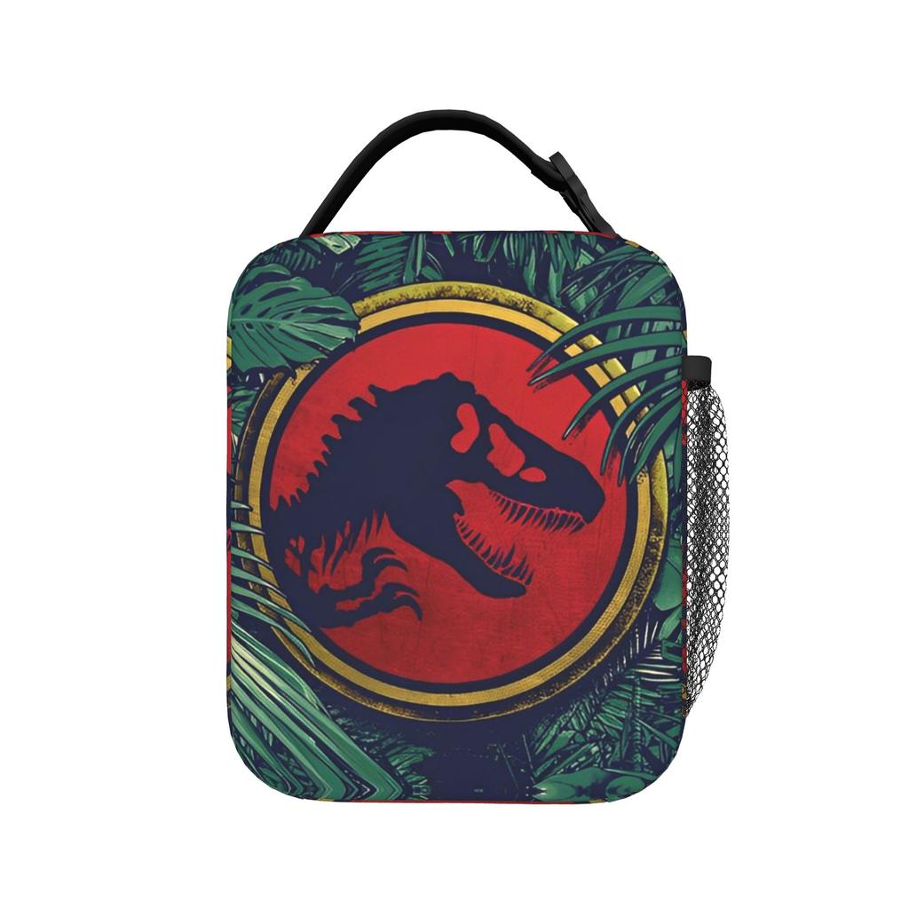 Jurassic Park Dinosaur Insulated Lunch Bags Cooler Bag,Lunch Container High Capacity Tote Lunch Box Girl Boy Work Picnic