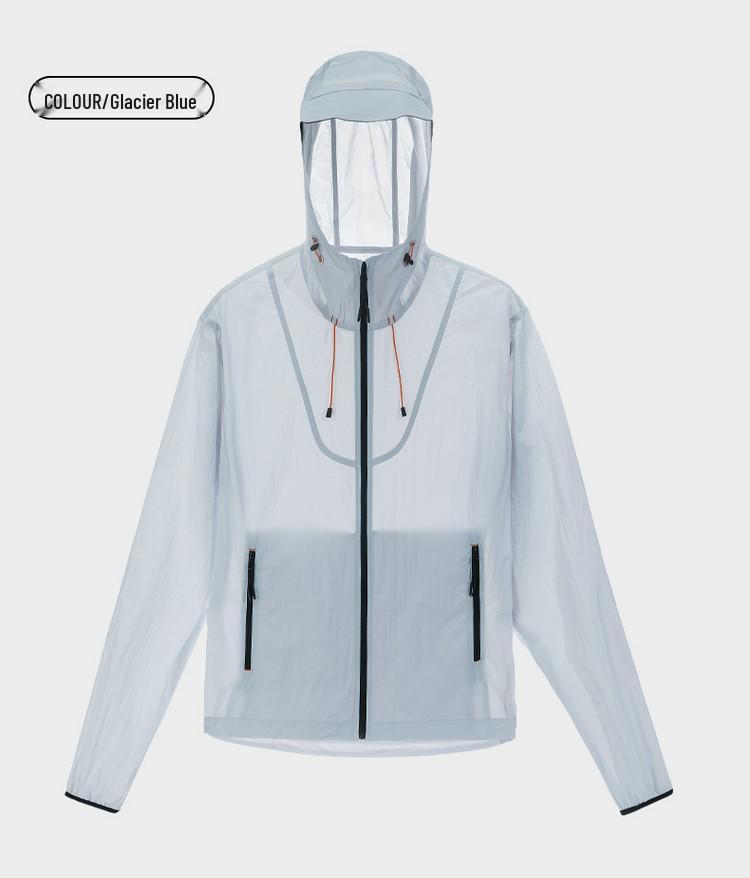 Herren UPF50+ Leichte Sonnenschutzkleidung Jacke - UV-Schutz, Kühleffekt, Vielseitig, Dünne Haut Jacke für Sommer Paare.
