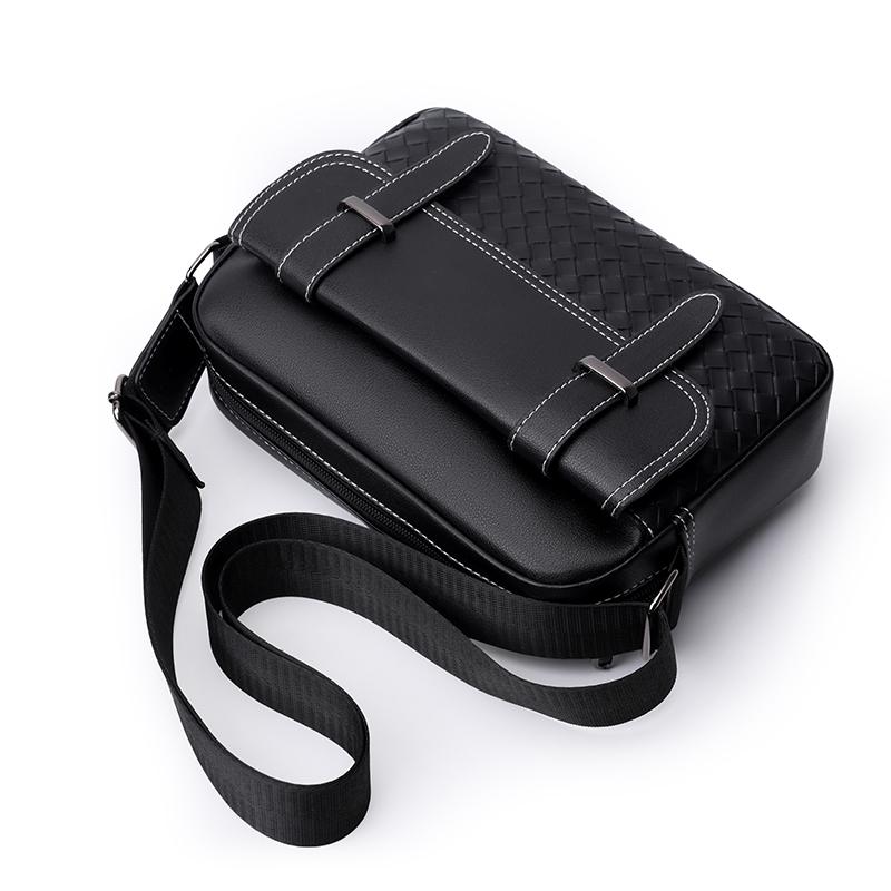 Men's Crossbody Bag Multi-compartment Business Shoulder Bag
