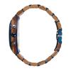Herrenuhren Holzarmband Mode Blaues Zifferblatt Uhren Luxus Datum Chronograph Leuchtend Holz Armbanduhr Für Mann