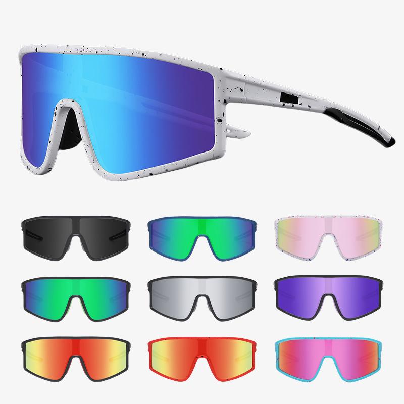 Sportsonnenbrille Polarisiert Fahrradbrille UV400 Schutz für Erwachsene Jugend Softballbrille Baseball Angeln Ski Golf