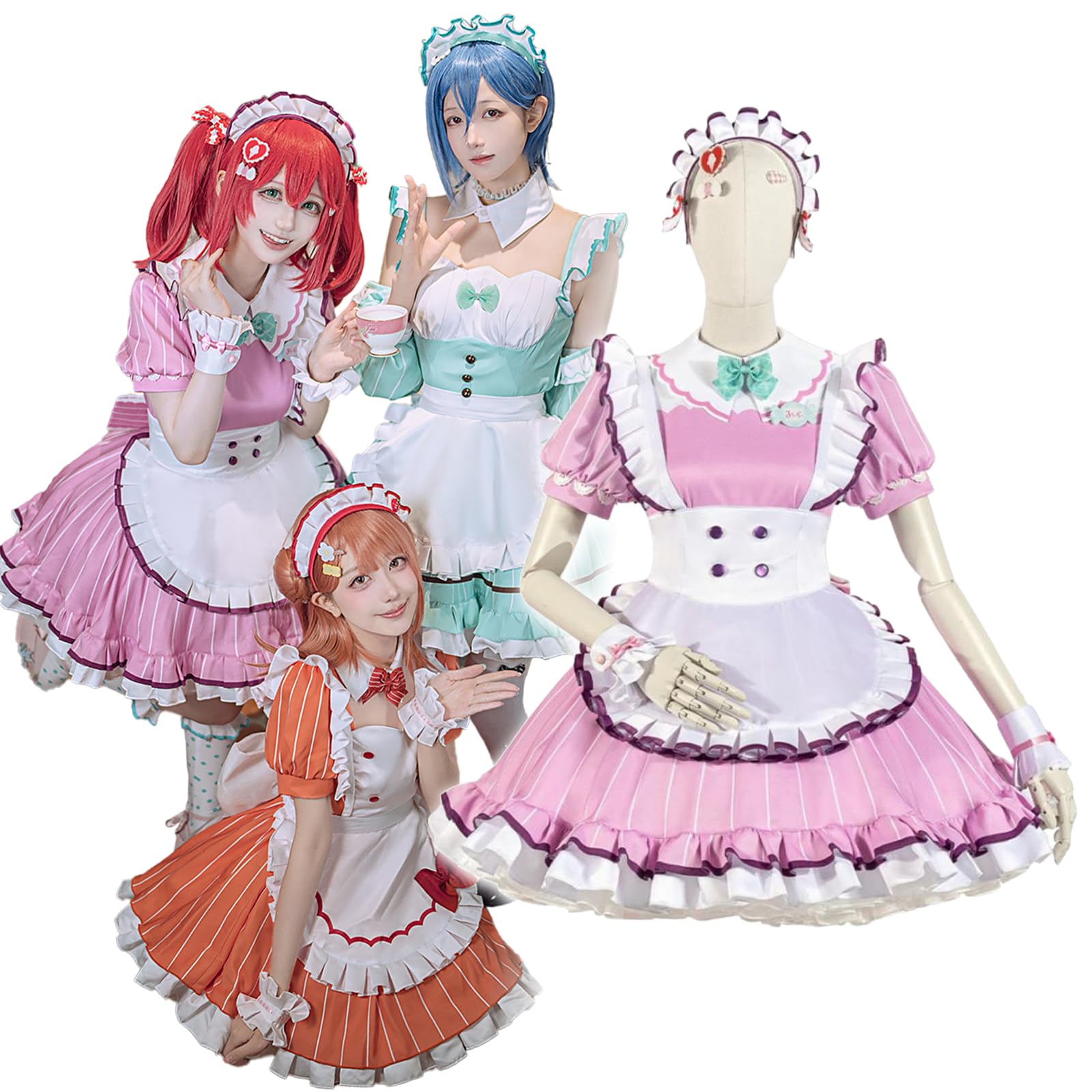 [Milky Time] Love Live! Руби Куросава и Шики Вакана Косплей AiScReam (Руби Куросава)