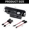 2PCS OEM Rear LED License Plate Light For Cayenne (958) 2010-2014 Cayenne (92A) 2010-2020 Macan (95B) 2014-2020 Auto Lamp Light