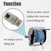 1pc 1/2 Inch For FXF Hose Reel Swivel Integrated Grease Fitting Heavy-duty Hose-Reel Swivel For Home Industrial Steel-Hose Reel