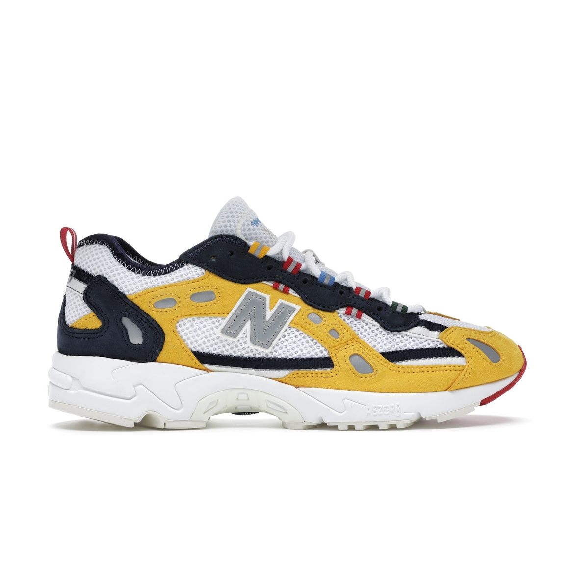 

Желтые мужские кроссовки New Balance Aimé Leon Dore x 827 ML827ADD