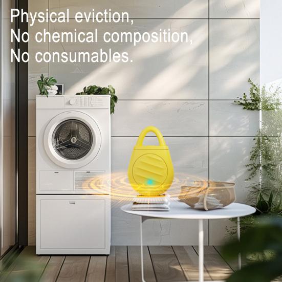 Yousheng Ultrasonic Gnats Repellent Type-C Rechargeable Indoor Outdoor Hiking Camping Traveling Portable Lightweight Electric Bird Deterrent Repeller