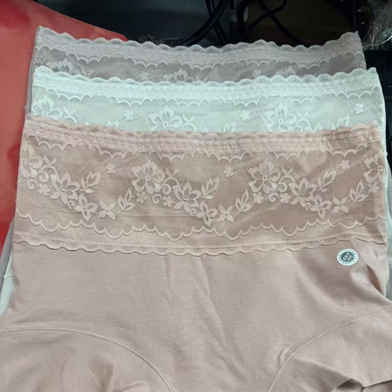 

Женские полосатые хлопковые трусы-слипы с низкой посадкой MiiOW XL