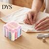 Sewing Thread Thimble Set Portable Kit with Storage Box, Colorful Thread, Needle, Tailor Scissors, Tape Emergency Measure, Home Travel Supplies