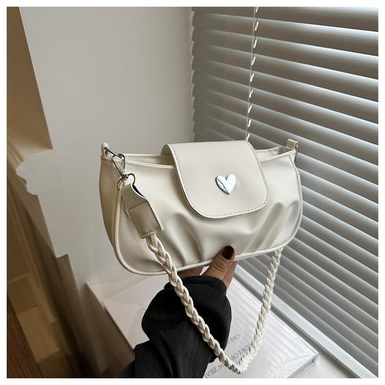 

Летняя популярная серебряная маленькая сумка женская 2024 новая модная универсальная сумка-мессенджер сумка через плечо сумка подмышкой маленькая квадратная сумка белый