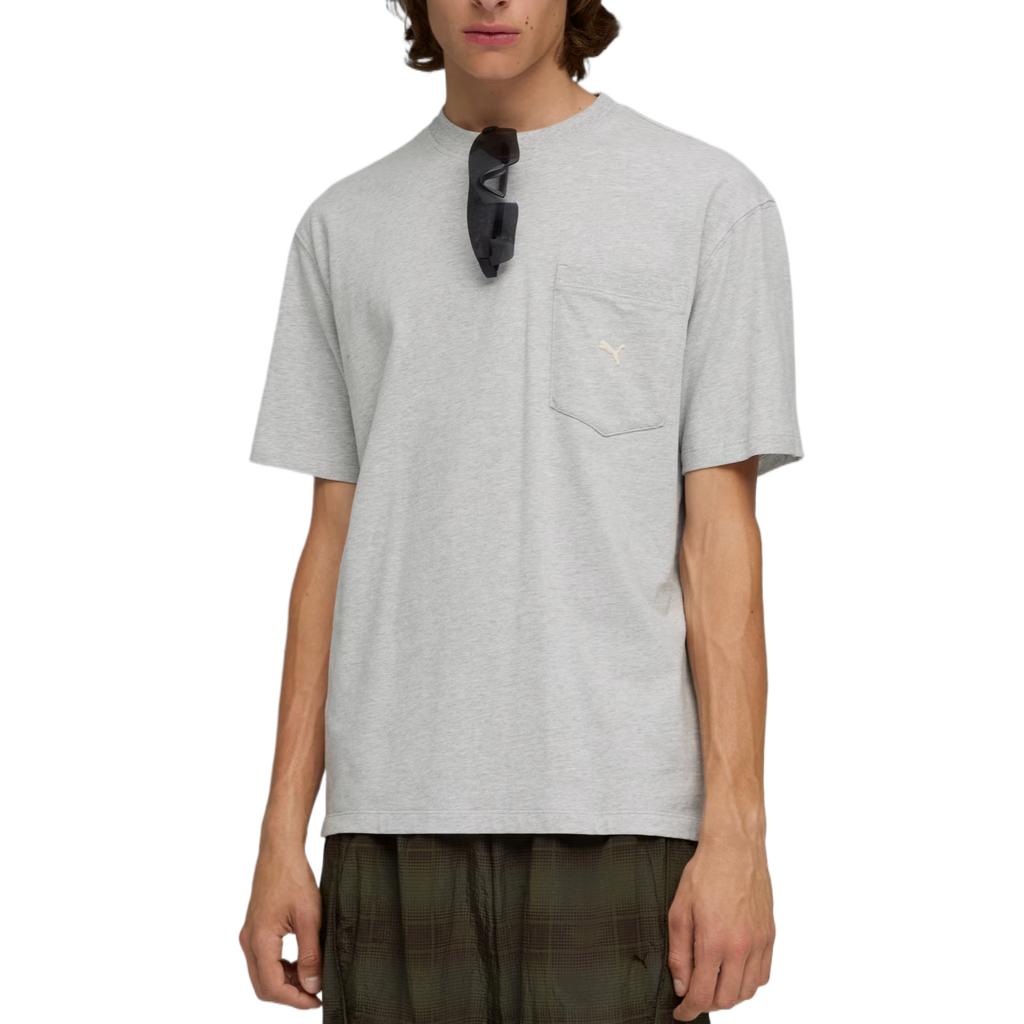 Puma Select Essentials Solid Loose Fit Short Sleeve T-Shirt Men tops 634729-04