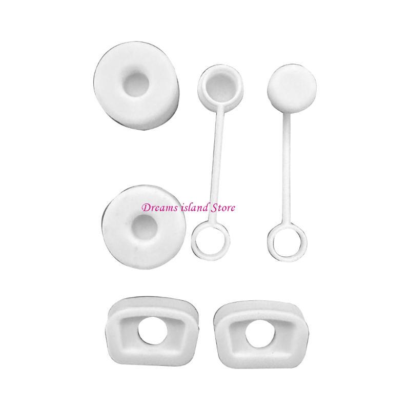 6Pieces Spill Proof-Stoppers Leak-Stoppers Spill-Stoppers Anti-dust-Stanley-Cup HX6C