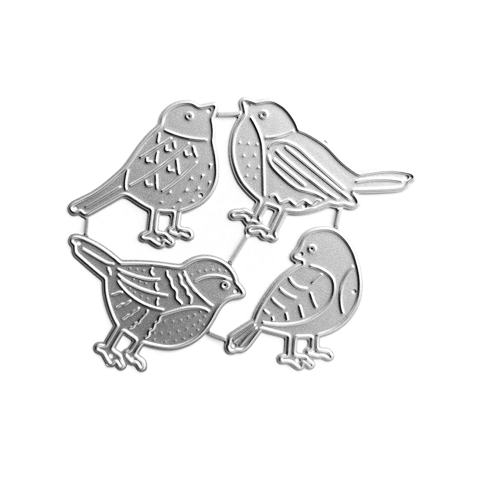 Balloon Bird Metal Cutting Dies Stencils for DIY Scrapbooking Decorative Embossing Paper Cards Template Decor Die Cuts