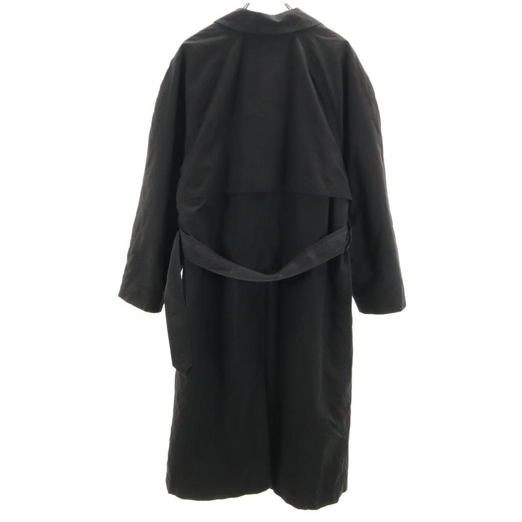LONDON FOG Long coat 36R Black series liner Men's Used