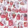 Cartoon Embossed Animal Adhesive PVC Sticker Kid Reward Sticker for Scrapbooking Journals Planner Photo Album Phone Case
